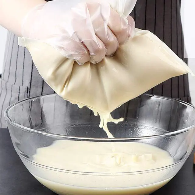 Alt view image 5 of 6 - Nut Milk Bag for Straining - Reusable Fine BPA-Free Strainer Bag, Cheesecloth Unbleached Bag, Yogurt Strainer, Juice Filter& Cold Brew Coffee Filter,Washable Reusable Almond Strainer (9"X12", 2Pcs)