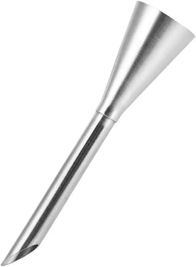 Alt view image 6 of 6 - Cream Icing Piping Nozzle Tips, Stainless Steel Piping Tips Icing Tips Cream Filler Tools for Filling Puffs Donuts Cupcakes Pastries