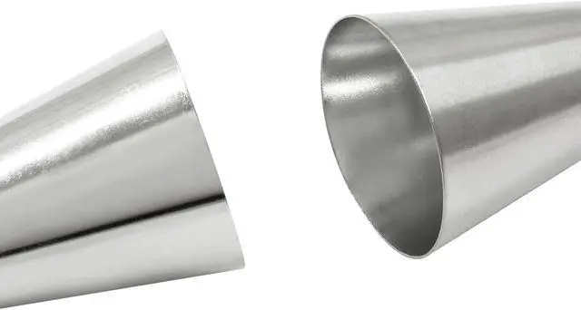 Alt view image 5 of 5 - Hitefu 3PCS Stainless Steel Cream Icing Piping Nozzle Tips | Long Cake Decorating Frosting Tips, Pastry Filling Tip Tool, For Cream Puff Cupcakes Cookies Cakes Decorating