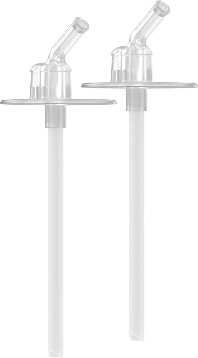 Alt view image 2 of 4 - Thermos Replacement Straws for 12 Ounce Funtainer Bottle, Clear, 2 Count