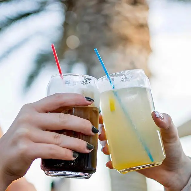 Alt view image 7 of 7 - 500 Pcs Individually Wrapped Coffee Stirrers, Straws (Blue, 7 in) | Made of food-grade polypropylene (PP), BPA-free with thick walls that resist cracking for safe sipping, hot and cold drinks.