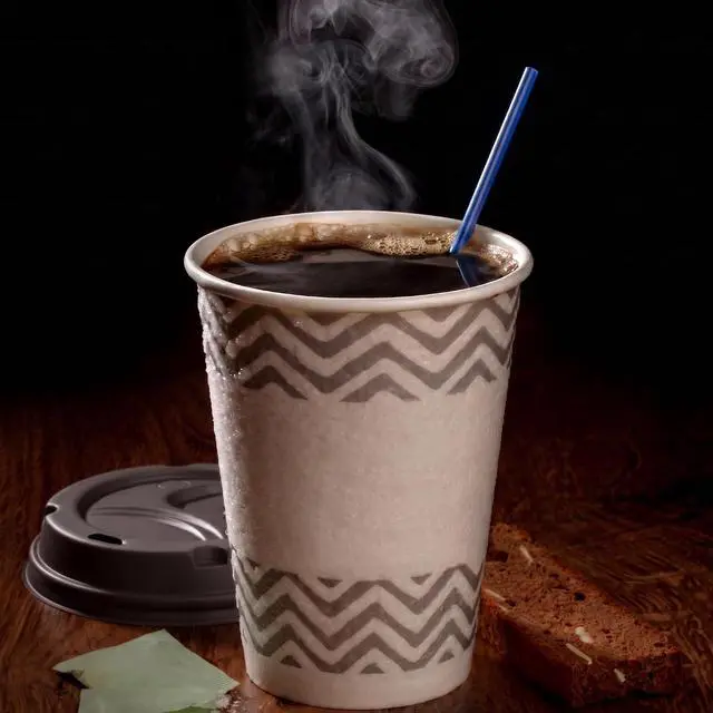 Alt view image 2 of 7 - 500 Pcs Individually Wrapped Coffee Stirrers, Straws (Blue, 7 in) | Made of food-grade polypropylene (PP), BPA-free with thick walls that resist cracking for safe sipping, hot and cold drinks.