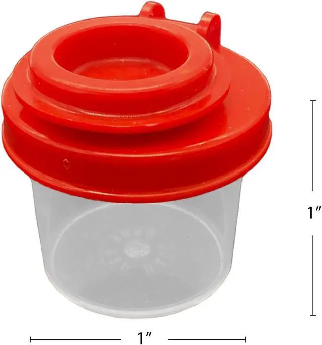 Alt view image 6 of 7 - BRAZZA Salt and Pepper Shakers Moisture Proof Set, perfect to go Camping Picnic Outdoors Kitchen Lunch Boxes Travel Spice Set Clear with Black Lids Plastic Airtight Spice Jar Dispenser (3, mini)