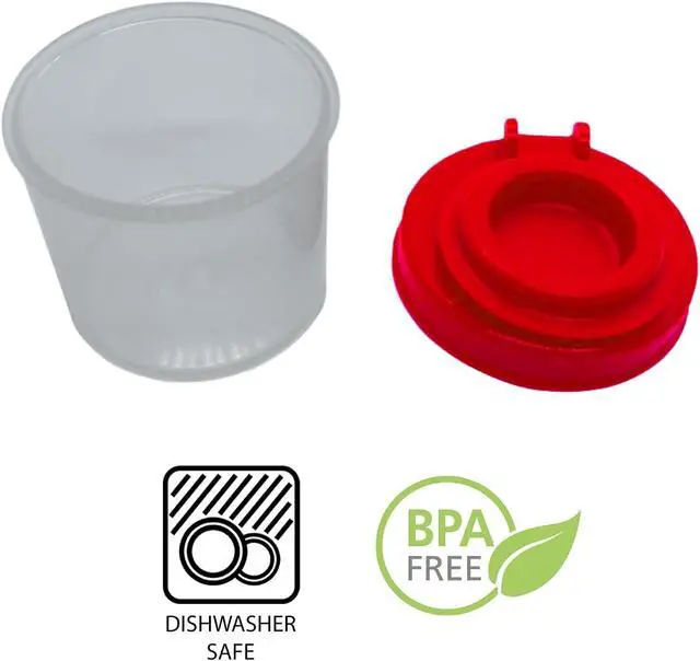 Alt view image 3 of 7 - BRAZZA Salt and Pepper Shakers Moisture Proof Set, perfect to go Camping Picnic Outdoors Kitchen Lunch Boxes Travel Spice Set Clear with Black Lids Plastic Airtight Spice Jar Dispenser (3, mini)