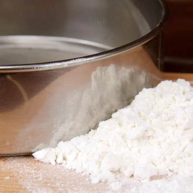 Alt view image 7 of 7 - LOVEDAY 6 Inch Stainless Steel Round Flour Sieve with 40 Mesh (18/8 Steel)