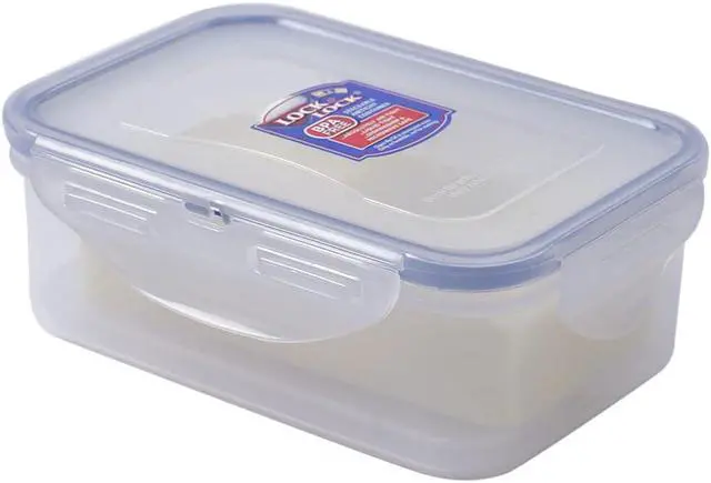 Alt view image 4 of 7 - LOCK & LOCK LocknLock Easy Essentials Rectangular Butter and Cheese Container Food Container, Small, 15.0 Ounce - Clear