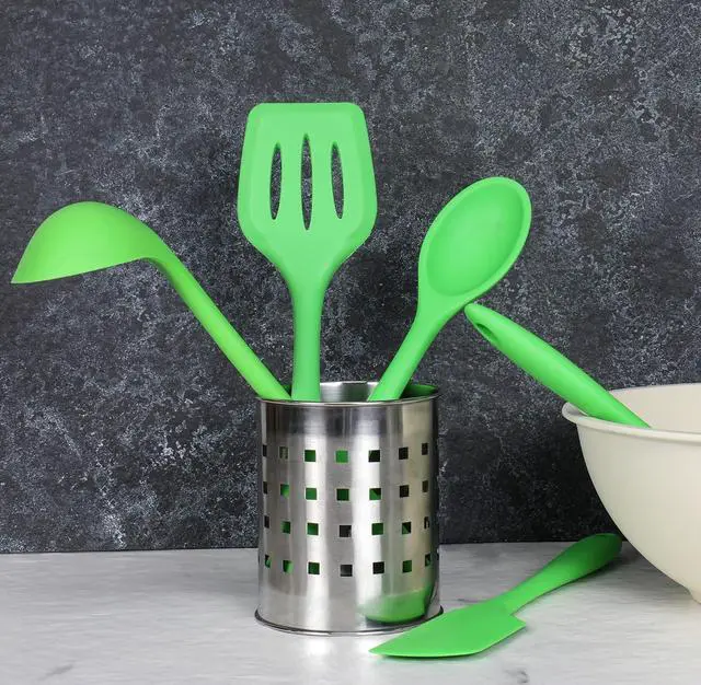 Alt view image 3 of 6 - Chef Craft Premium Silicone Basting Brush, 10.25 inch, Green