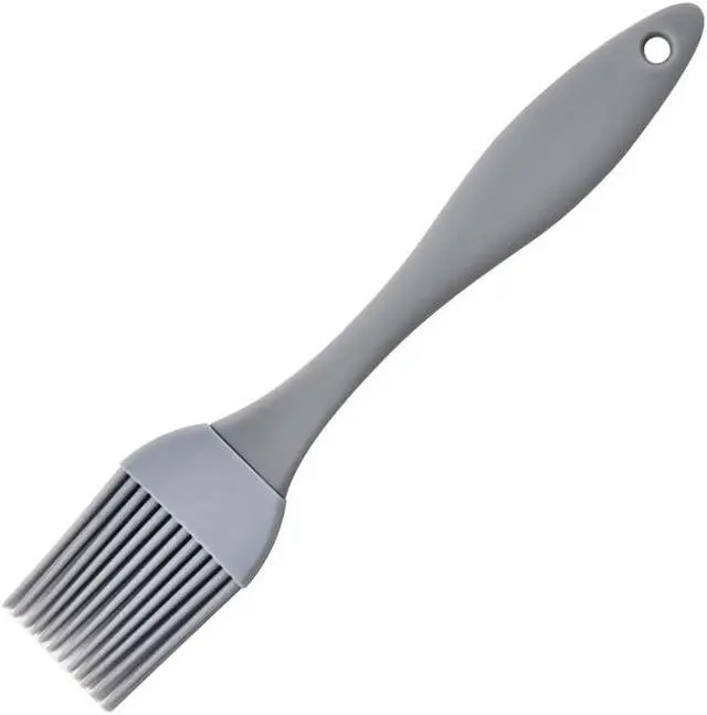 Alt view image 6 of 7 - Silicone Oil Brush 4PCS Household Pouring Pastry Brush with Removable Head for Kitchen Cooking Baking Grilling Sauce Butter Marinade Blue Gray Pink Apricot