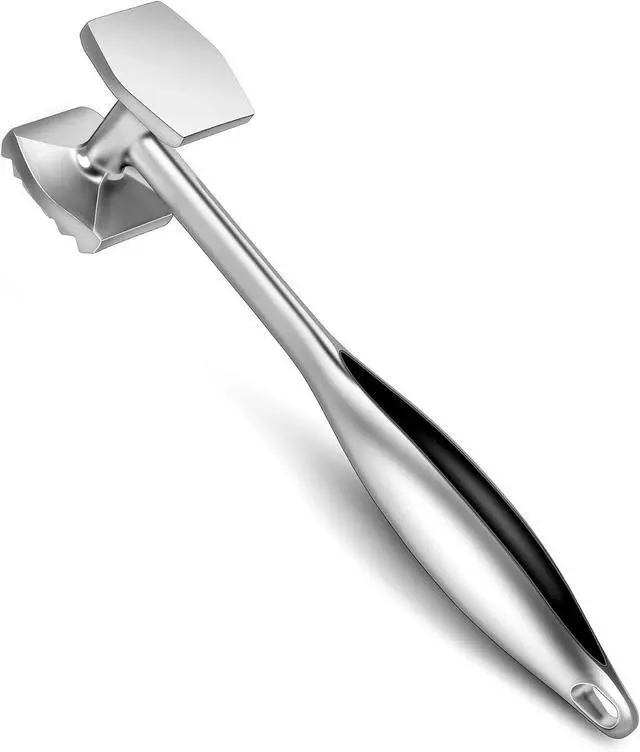 Main image of Aliglow Meat Tenderizer Hammer Tool Mallet Pounder for Kitchen Tenderizing Steak Beef Poultry