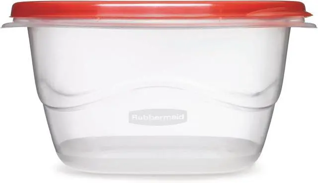 Main image of Rubbermaid TakeAlongs Deep Square Food Storage Containers, 5.3 Cup, 2 Count