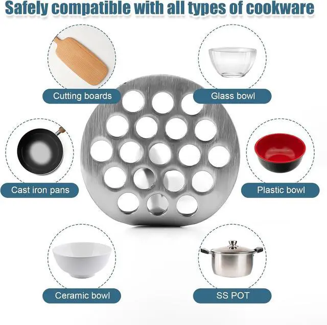 Alt view image 6 of 7 - Potato Masher, Stainless Steel Mini Avocado Masher Small Mashed Potato Ricer Food Masher Kitchen Tool for Avocados, Beans, Meat, Fruit and Vegetables, Dishwasher Safe