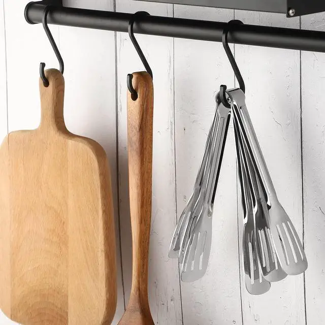 Alt view image 4 of 6 - Kitchen Tongs 7 Inch, 8 Pack Stainless Steel Serving Tongs for Cooking Appetizers, Salad, Small Kitchen Tongs for Food, Dishwasher Safe