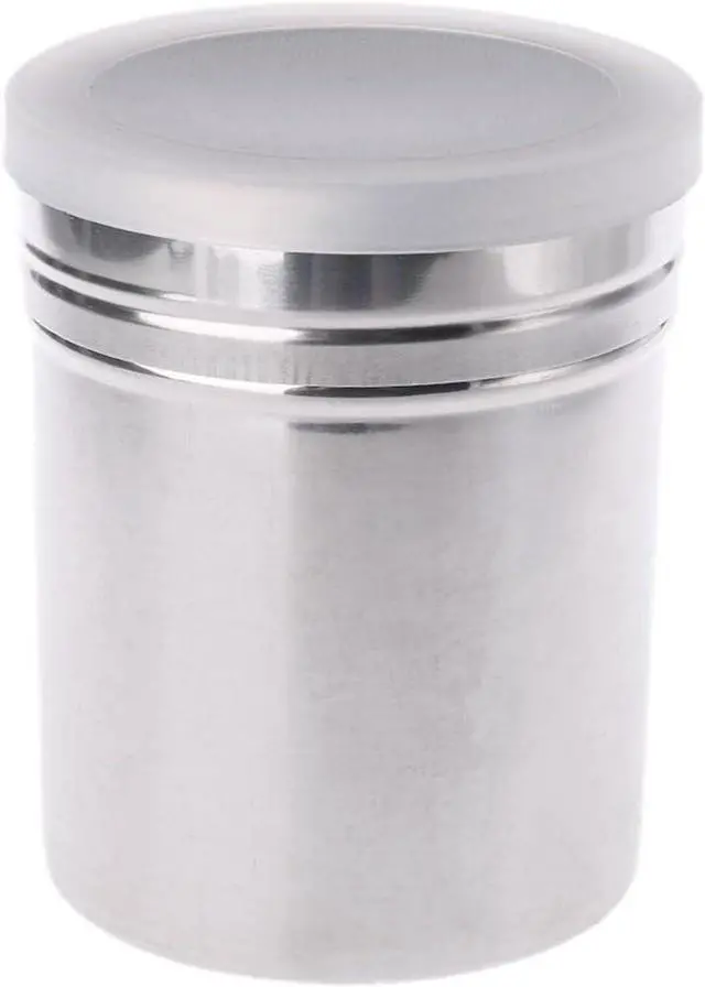 Main image of Powdered Sugar Shaker Flour Duster Sifter for Bread Baking Stainless Steel