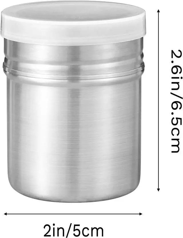 Alt view image 2 of 7 - Powdered Sugar Shaker Flour Duster Sifter for Bread Baking Stainless Steel