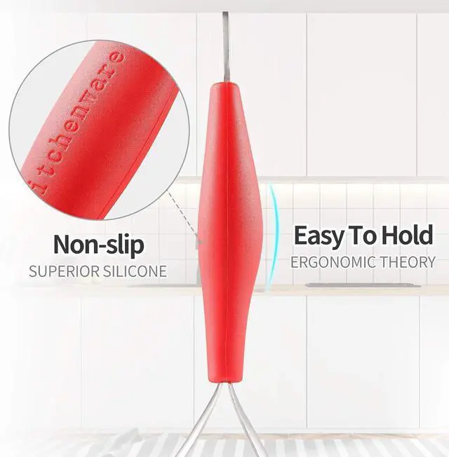 Alt view image 5 of 7 - Joyoldelf Heavy Duty Stainless Steel Potato Masher, Professional Integrated Masher Kitchen Tool & Food Masher/Potato Smasher with Silicone Handle, Perfect for Bean, Vegetable, Fruits, Avocado, Meat