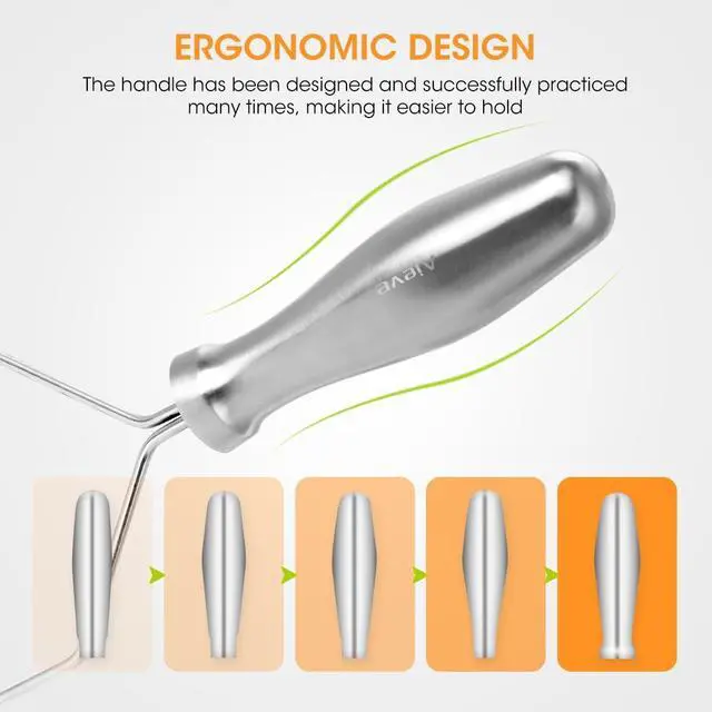 Alt view image 3 of 7 - Aieve Heavy Duty Stainless Steel Potato Masher with Ergonomic Handle