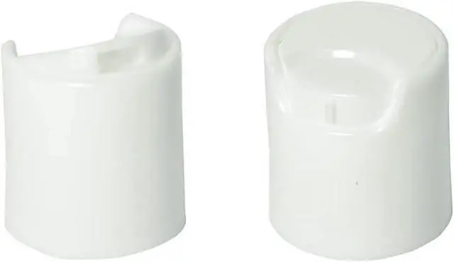Alt view image 2 of 4 - 2oz Clear Plastic Empty Squeeze Bottles with White Disc Top Lid - BPA-Free - Set of 6 - TSA Travel Size 2 Ounce