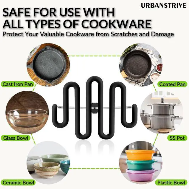 Alt view image 6 of 7 - Non-Scratch Potato Masher Silicone Heavy Duty Stainless Steel Wire Black | Dishwasher Safe Sturdy Handle Wrapped Premium Silicone Masher Kitchen Tool for Avocado Bean Vegetable Jams Sauces Guacamole