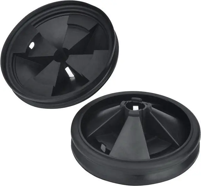 Main image of 2 Pcs Garbage Disposal Splash Guards 3 3/8in Sink Baffle QCB-AM Replacement | Compatible with InSinkErator Evolution Series Garbage Disposal Stopper Sink Splash Guard