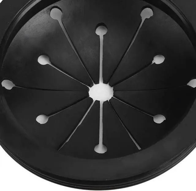 Alt view image 6 of 7 - Garbage Disposal Splash Guard and Sink Stopper, 3-Inch Rubber | Removable rubber cover helps contain food and water splashes. Oil-, wear-, and heat-resistant for easy cleaning.