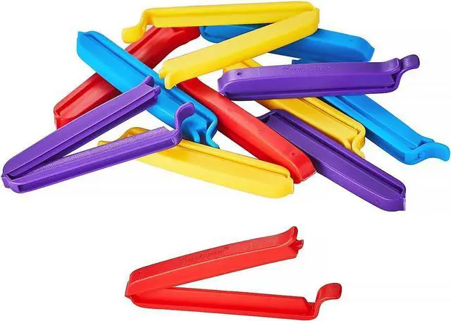 Alt view image 6 of 7 - Keenpioneer Sealing Clips 4inch Multicolor for Piping Bags 12 Pack | Decorating/Icing Bag Sealing Clips, 4-Color