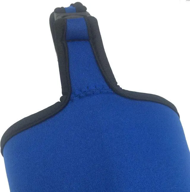 Alt view image 5 of 7 - 4 Pack Tumbler 30oz Carrier Holder Pouch for 30 oz Insulated Tumbler Coffee Cup, Neoprene Sleeve with Carrying Handle(Black,Blue,Pink,Navy)