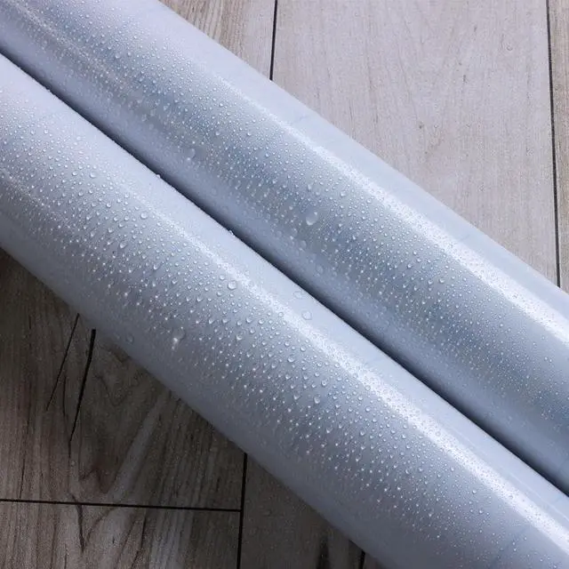 Alt view image 5 of 7 - Heroad Brand Clear Self Adhesive Shelf Liner Clear Contact Paper Adhesive Film Peel and Stick Protect Contact Paper for Drawer Liner Transparent Easy Apply Waterproof Multipurpose Vinyl Film 17.7x5ft