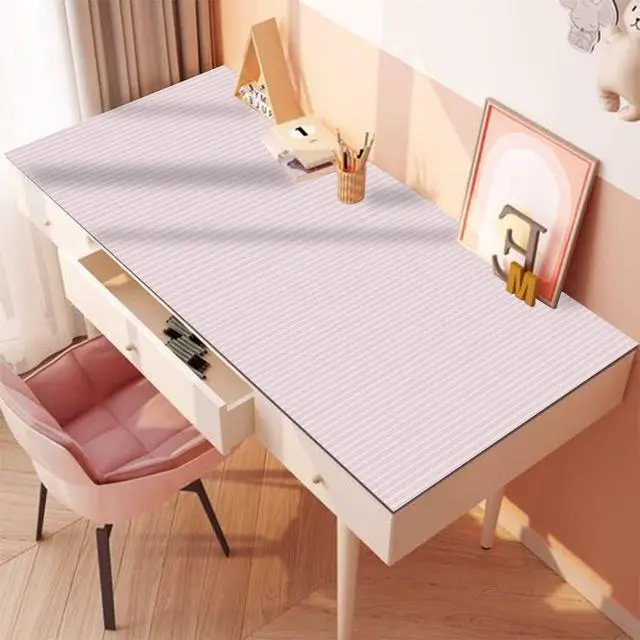 Alt view image 4 of 7 - 17.7" x 117" Pink and White Stripe Wallpaper Stick and Peel Contact Paper Self Adhesive Decorative Waterproof Wall Covering Cabinets Shelves Liner Drawer Sticker
