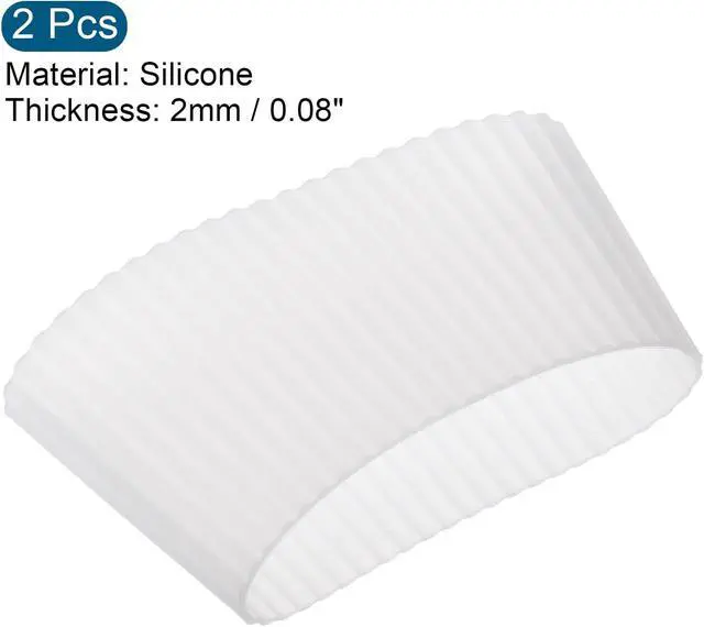 Alt view image 3 of 5 - MECCANIXITY Mug Sleeves, Heat Resistant Protective Anti-Slip Cup Silicone Covers Water Bottle Boots