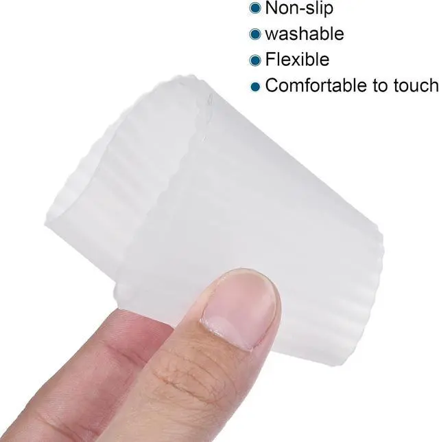 Alt view image 4 of 5 - MECCANIXITY Mug Sleeves, Heat Resistant Protective Anti-Slip Cup Silicone Covers Water Bottle Boots