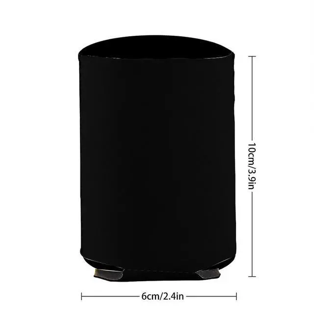Alt view image 3 of 7 - Custom Can Coolers Sleeves, for 12 Oz Cups and Bottles | Photo Text Logo, Personalized Insulated Drink Holder, for Christmas Wedding Birthday Party Decorations, 1PC, Blank Black