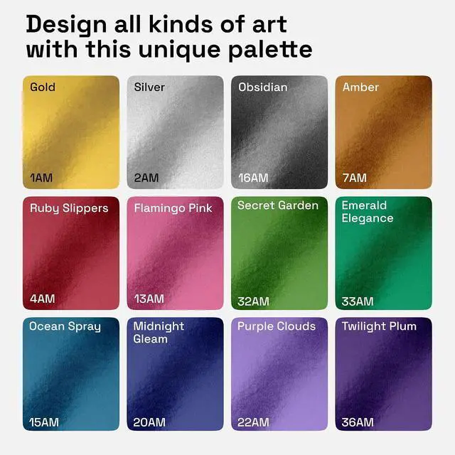 Alt view image 2 of 7 - ARTISTRO 12 Metallic Paint Pens for Glass Marking - Bullet Tip | Acrylic Paint Markers for Poster, Rock Painting, Ceramic, Wood, Fabric, Scrapbooking, DIY, Craft, Card Making, Coloring