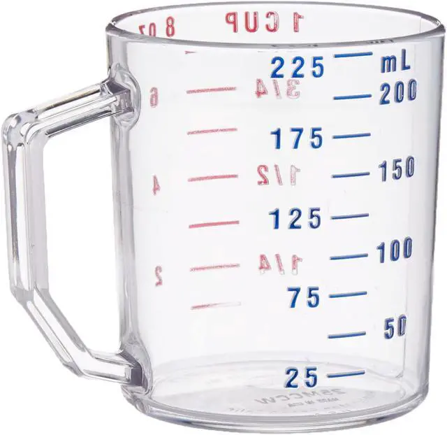 Alt view image 2 of 3 - Cambro Measure Cup 1 Cup Clear (25MCCW135)