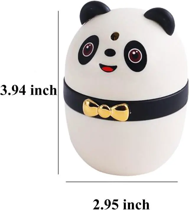 Alt view image 2 of 7 - Creative Toothpick Holder Toothpick Dispenser, Automatic Cute Panda Toothpick Dispenser for Kitchen Restaurant Hotel, Thickened Novelty Toothpicks Container, Sturdy Safe Portable Toothpick Storage Box