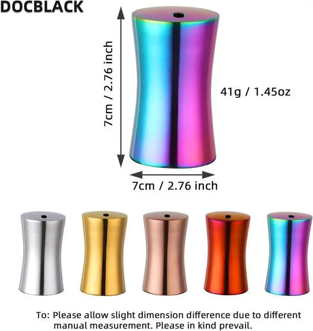 Alt view image 7 of 7 - DOCBLACK Toothpick Holder Dispenser, Stainless Steel Toothpick Dispenser for Home Restaurant Kitchen Supplies (Iridescent)