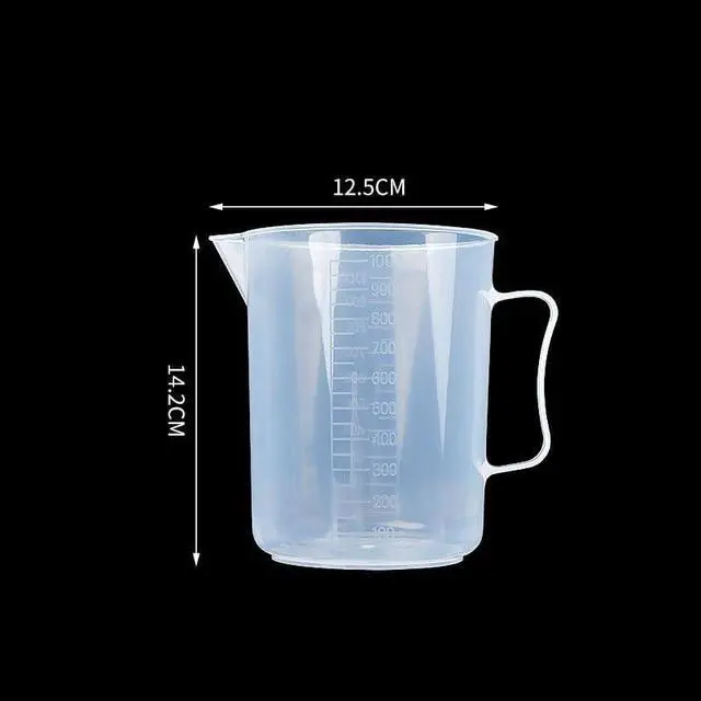 Alt view image 2 of 7 - Large Resin Mixing Cups,1000ml Silicone Plastic Liquid Measuring Cups for ResinPlastic cup 1000ml