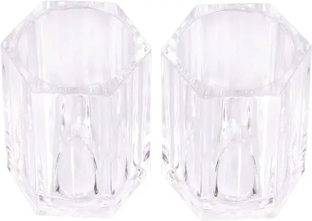 Main image of ONLYKXY 2pcs Clear Acrylic Toothpick Holder Elegant Clean For Home Kitchen Storage Gadgets Creative Portable Toothpick Box (Rhombu)