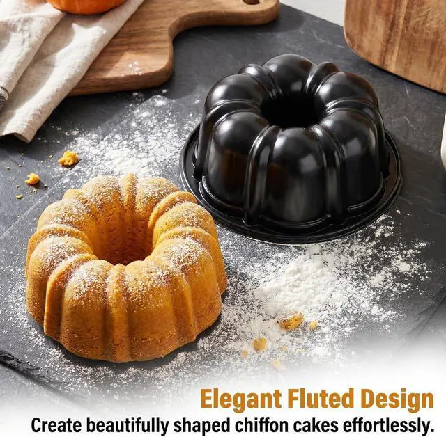 Alt view image 4 of 7 - 50-Pack Disposable 4 inch cake pan - Small Cake Pans Flower Shape, Jello Mold, Mini Flan Molds, Moldes para Flan, Moldes Para Gelatinas for Baking - Food Safe PET, Easy to Clean