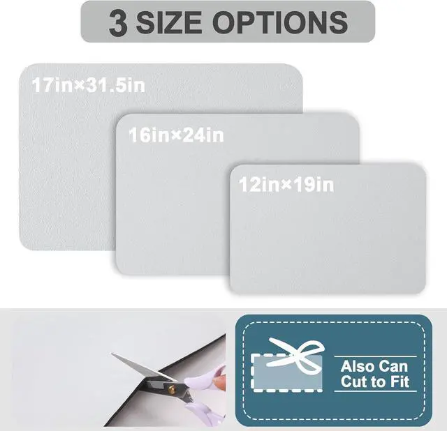 Alt view image 5 of 6 - HotLive Coffee Mat - Absorbent Hide Stain Rubber Backed Dish Drying Mat for Kitchen Counter - Bar Mats for Countertops Accessories Fit Under Coffee Maker Espresso Machine