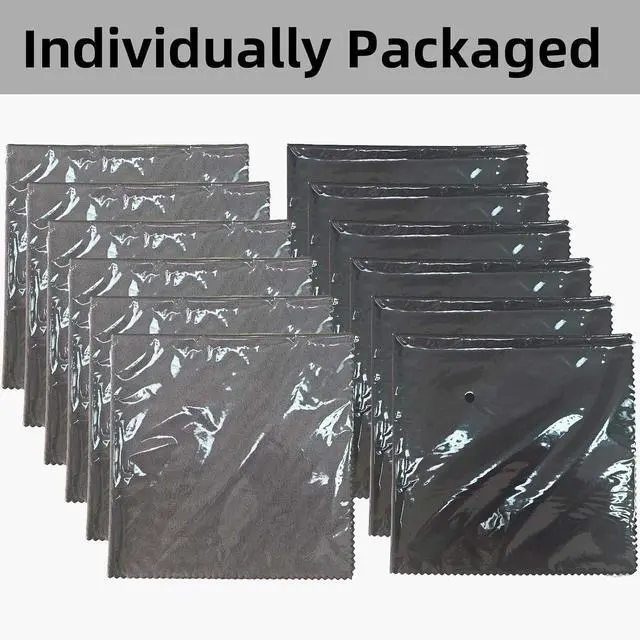 Alt view image 4 of 5 - 6/12 Pack Microfiber Gun Cleaning Cloth, 12"x12" Lint Free Gun Cleaning Rags