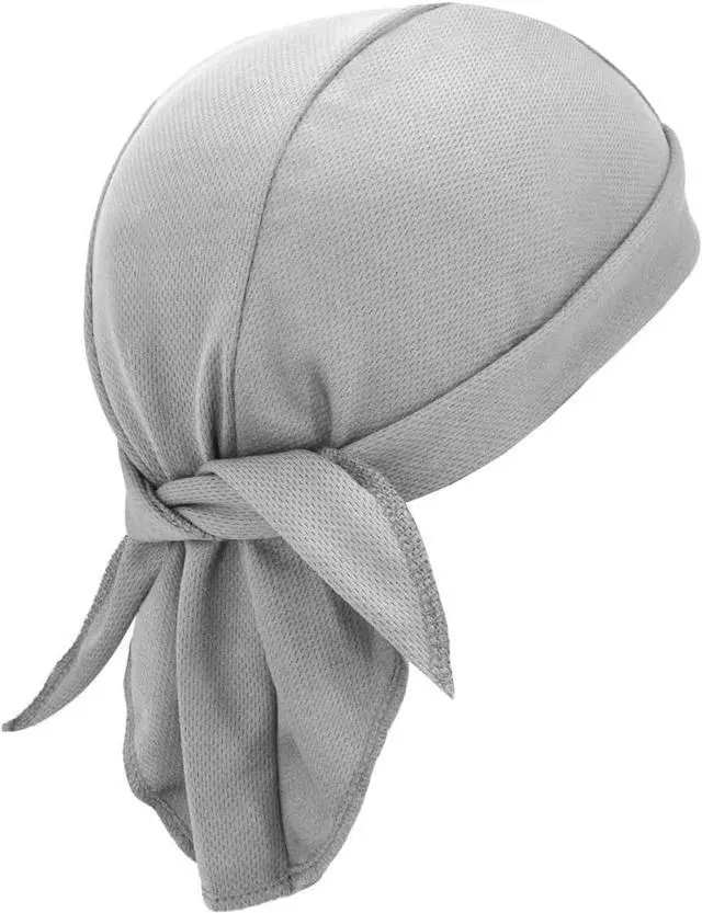 Main image of Sweat Wicking Do Rags Skull Caps, Cooling Hip Hop Hat, Beanie Durag Motorcycle Head Wrap Doo Rag Liner for Men Women