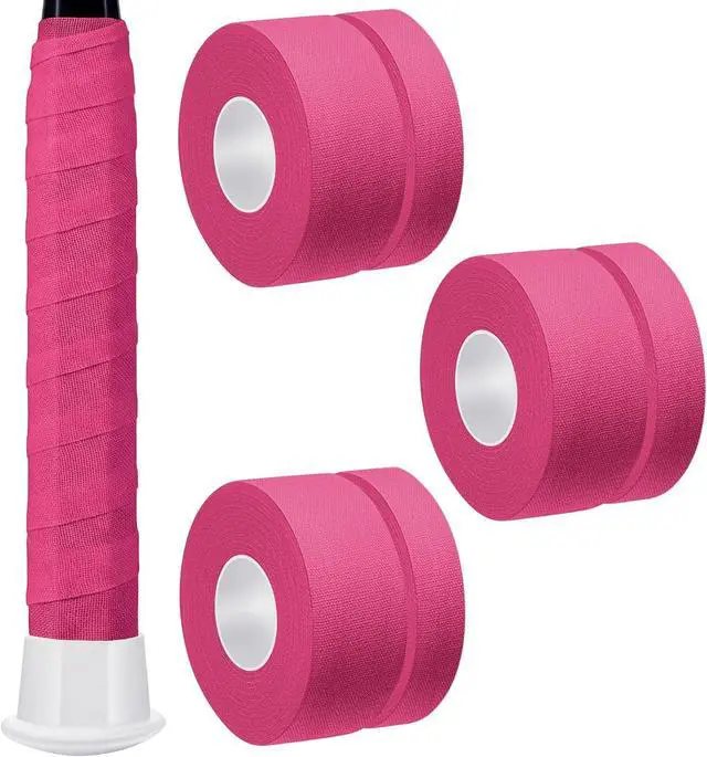 Main image of Gemscream 30 ft Lacrosse Stick Tape 1 Inch 1/2 Inch | Non-precut, Cotton, Sweat Absorbent, Bat Grip Tape, for Lacrosse Hockey Baseball Bats