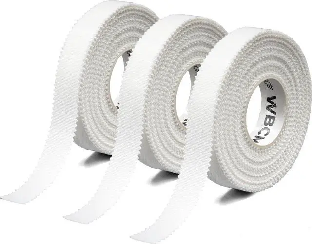 Main image of WARM BODY COLD MIND Athletic Finger Tape - 0.5inch x 33ft - Sport Tape for Fingers, Strong Hand Wrap for Crossfit, Weightlifting, Jiu Jitsu, Rock Climbing