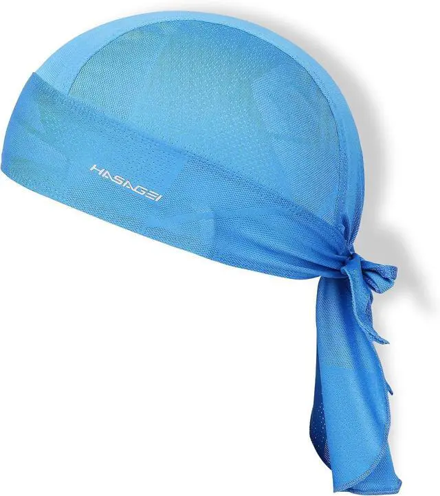 Main image of HASAGEI Cooling Do Rags Skull Caps for Men Breathable Sports Bandana Cap Durag Sweat-Wicking Helmet Liner UV Protection