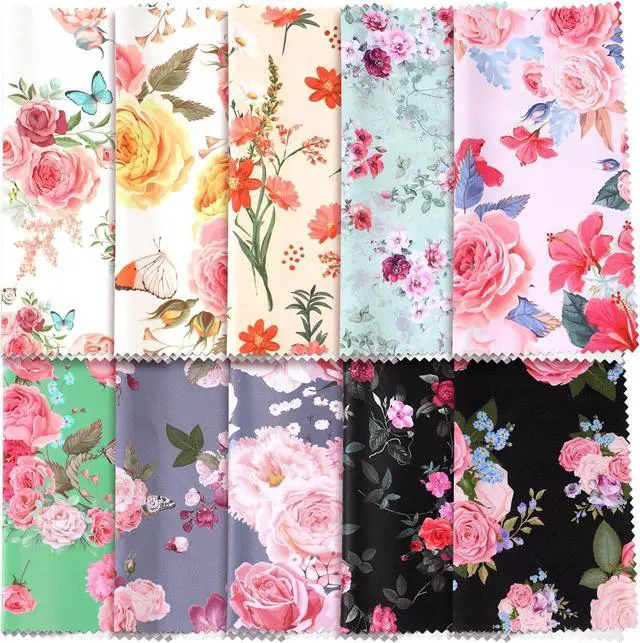 Main image of Sinmoe 20 Pcs Microfiber Cleaning Cloth Elegant Flower Design Microfiber Cloth Soft Multicolor Glasses Cleaner for Eyeglasses Camera Lens Cell Phone Screens Glasses, 6 x 6 Inches