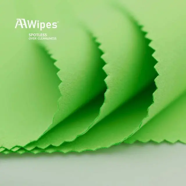 Alt view image 3 of 7 - AAwipes Guitar Cloths Microfiber Green 6pcs 12"x12" Plush Polishing Cloths | For Musical Instruments Premium Cleaning Cloths For Guitar Violin Piano Clarinet Trumpet Sax Universal (U2932)