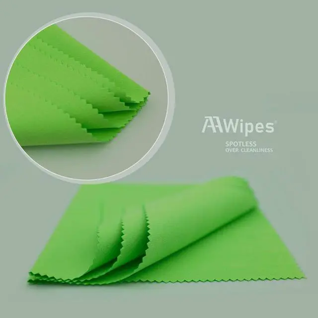 Alt view image 7 of 7 - AAwipes Guitar Cloths Microfiber Green 6pcs 12"x12" Plush Polishing Cloths | For Musical Instruments Premium Cleaning Cloths For Guitar Violin Piano Clarinet Trumpet Sax Universal (U2932)