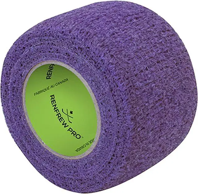 Main image of Renfrew Stretchrap Grip Tape Scapa Hockey Stick, 1 Roll (1.5"/6yds, Purple)