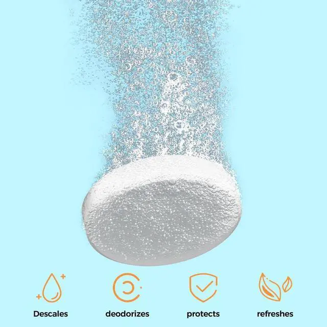 Alt view image 5 of 7 - Y-Kelin Coffee Maker Cleaner And Descaler Tablets - 12Count Descaling & Cleaning Solution for Coffee Makers, Pot, Espresso Machines Removes Stains & Oils