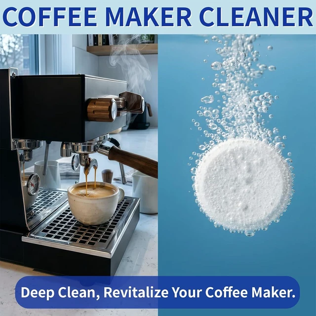 Alt view image 6 of 7 - Coffee Machine Cleaner & Descaler Tablets - 24 Pack, Compatible with Nespresso, Keurig, Ninja, DeLonghi, Miele, Breville, Philips & All Major Brands, for Coffee Maker Pot, Espresso & Drip Machines